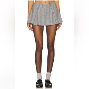 Lovers + Friends Houndstooth Skort